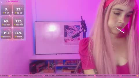 Snapshot of nathy_rock chatting on 10/17/25, 12:01 Nathalia online show from 10/17/25, 12:01