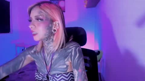 Snapshot of nicki_1 chatting on 07/27/26, 03:57 Help me reach 100 thumbs up online show from 07/27/26, 03:57