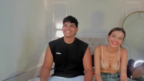 Snapshot of nicole_and_thiago1 chatting on 03/18/26, 10:24 nicole_and_thiago1 online show from 03/18/26, 10:24