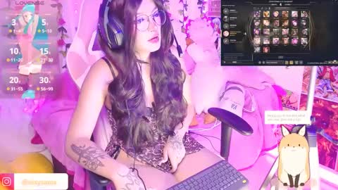 Nixy Sama online show from 09/18/25, 01:18