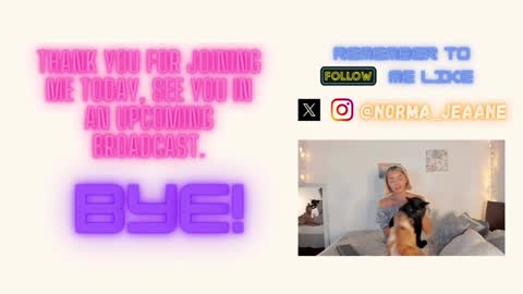 Norma Jeaane online show from 01/09/25, 12:35