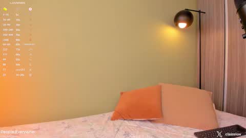 Snapshot of orchide_ chatting on 12/17/25, 06:47 Claire online show from 12/17/25, 06:47