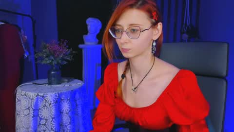 Snapshot of orianna_blade chatting on 12/11/24, 02:44 Orianna -  Hi Im into geek culture cosplay crafting LARP games. Shall we play DnD online show from 12/11/24, 02:44