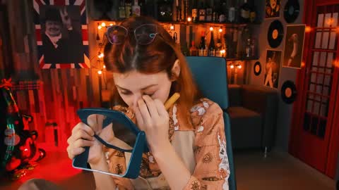 Snapshot of orianna_blade chatting on 12/29/24, 01:38 Orianna -  Hi Im into geek culture cosplay crafting LARP games. Shall we play DnD online show from 12/29/24, 01:38