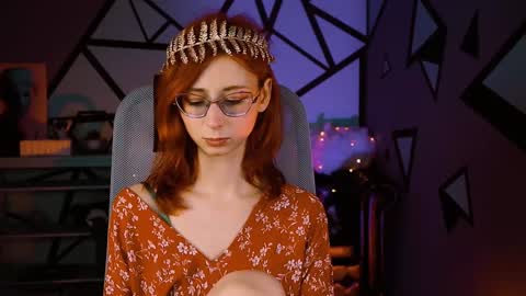 Snapshot of orianna_blade chatting on 01/25/25, 03:09 Orianna -  Hi Im into geek culture cosplay crafting LARP games. Shall we play DnD online show from 01/25/25, 03:09