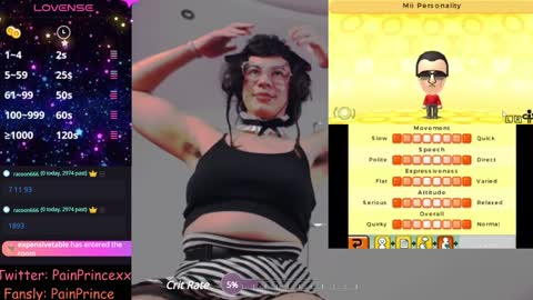 Snapshot of pain_prince chatting on 12/17/24, 11:59 Pain Prince online show from 12/17/24, 11:59