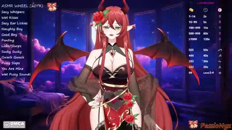 Snapshot of passionyx chatting on 12/09/24, 05:07 Succubus Nyx online show from 12/09/24, 05:07