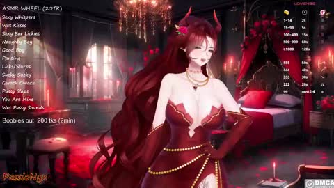 Snapshot of passionyx chatting on 01/30/25, 02:38 Succubus Nyx online show from 01/30/25, 02:38