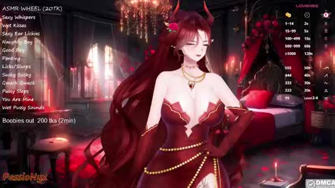 Snapshot of passionyx chatting on 01/31/25, 04:25 Succubus Nyx online show from 01/31/25, 04:25