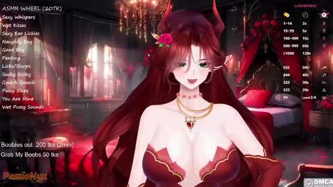 Snapshot of passionyx chatting on 02/01/25, 04:35 Succubus Nyx online show from 02/01/25, 04:35