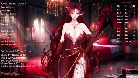 Snapshot of passionyx chatting on 02/07/25, 03:12 Succubus Nyx online show from 02/07/25, 03:12