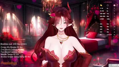 Snapshot of passionyx chatting on 02/18/25, 03:53 Succubus Nyx online show from 02/18/25, 03:53