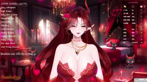 Snapshot of passionyx chatting on 02/21/25, 04:29 Succubus Nyx online show from 02/21/25, 04:29