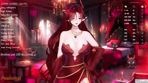 Snapshot of passionyx chatting on 02/22/25, 02:39 Succubus Nyx online show from 02/22/25, 02:39