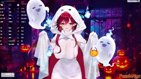 Snapshot of passionyx chatting on 10/27/25, 02:37 Succubus Nyx online show from 10/27/25, 02:37