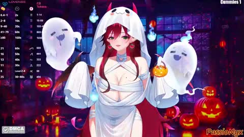 Snapshot of passionyx chatting on 10/28/25, 02:48 Succubus Nyx online show from 10/28/25, 02:48