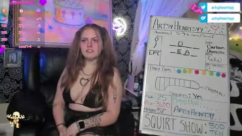 Snapshot of pawggoddess778 chatting on 12/06/24, 02:02 ArtsyHeartsyy online show from 12/06/24, 02:02
