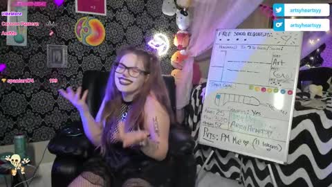 Snapshot of pawggoddess778 chatting on 12/21/24, 05:47 ArtsyHeartsyy online show from 12/21/24, 05:47