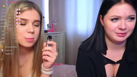 Snapshot of phyllisheart chatting on 02/28/25, 10:30 Lora black and Lili blonde welcome you here online show from 02/28/25, 10:30