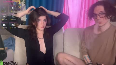 Snapshot of pocket_lovers chatting on 03/05/25, 09:49 Cute Sofia and Handsome Richy online show from 03/05/25, 09:49