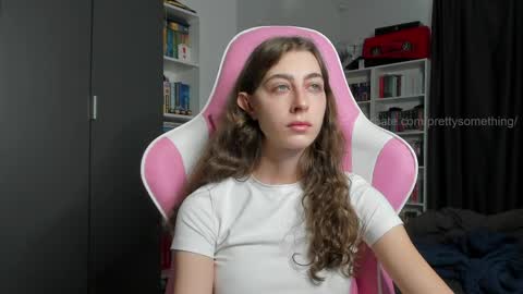 Snapshot of prettysomething chatting on 03/27/26, 08:26 Sophie next stream will be at Monday i will wait you guys online show from 03/27/26, 08:26