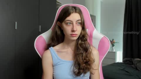 Snapshot of prettysomething chatting on 04/19/26, 06:46 Sophie next stream will be at Monday i will wait you guys online show from 04/19/26, 06:46