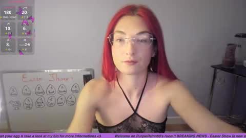 Snapshot of purplerainn69 chatting on 03/15/26, 08:48 PurpleRainn69 Dina online show from 03/15/26, 08:48