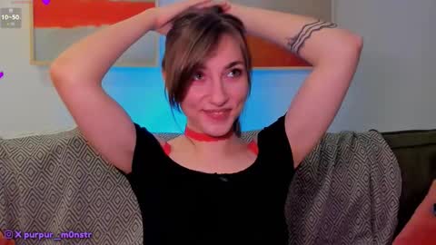 Snapshot of purpurmonstr chatting on 10/31/25, 10:22 Purpura online show from 10/31/25, 10:22