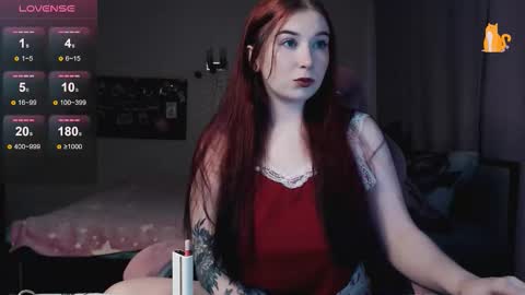 Snapshot of redhaired_kitty chatting on 03/28/26, 08:25 Lina online show from 03/28/26, 08:25