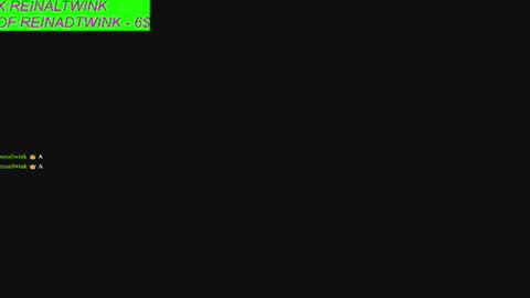 Reinaltwink online show from 06/07/26, 02:32