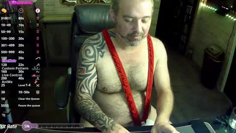 Snapshot of robun1801 chatting on 12/31/24, 08:26 Tequila and Whiskey online show from 12/31/24, 08:26
