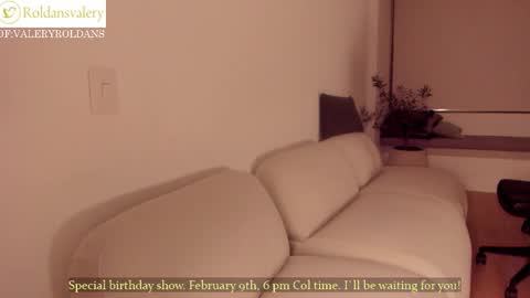 Valery Roldans online show from 02/09/26, 03:43