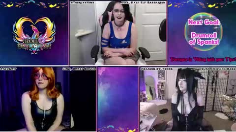 Snapshot of rollseduction chatting on 12/19/25, 12:50 Roll For Seduction online show from 12/19/25, 12:50
