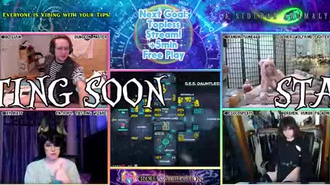 Snapshot of rollseduction chatting on 01/14/26, 12:38 Roll For Seduction online show from 01/14/26, 12:38