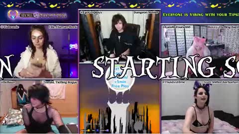 Snapshot of rollseduction chatting on 02/13/26, 12:28 Roll For Seduction online show from 02/13/26, 12:28