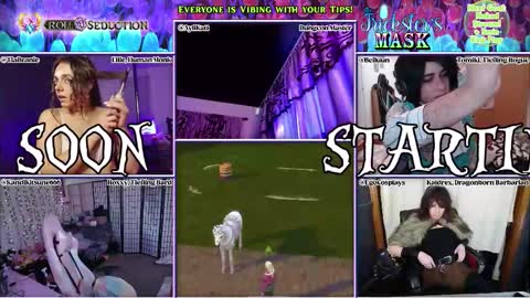 Snapshot of rollseduction chatting on 02/20/26, 12:18 Roll For Seduction online show from 02/20/26, 12:18