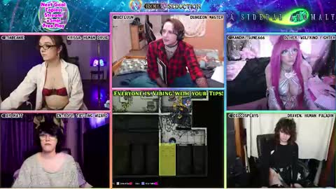 Snapshot of rollseduction chatting on 03/10/26, 11:32 Roll For Seduction online show from 03/10/26, 11:32