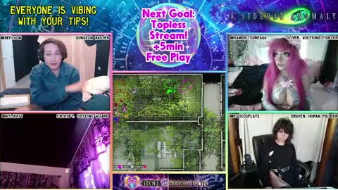 Snapshot of rollseduction chatting on 03/24/26, 11:32 Roll For Seduction online show from 03/24/26, 11:32
