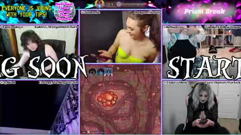 Snapshot of rollseduction chatting on 04/21/26, 11:29 Roll For Seduction online show from 04/21/26, 11:29