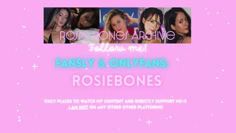 Rosie Bones online show from 03/12/25, 07:59