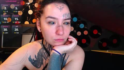 Snapshot of sabrina_raiders_666 chatting on 12/15/25, 12:20 Lilith Solar online show from 12/15/25, 12:20