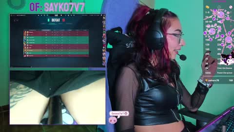 Snapshot of saiko7w7 chatting on 01/28/25, 02:53 OF 15 off - online show from 01/28/25, 02:53