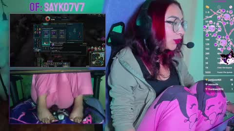 Snapshot of saiko7w7 chatting on 01/30/25, 02:49 OF 15 off - online show from 01/30/25, 02:49