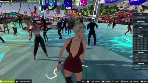 Samantha online show from 03/07/25, 03:07
