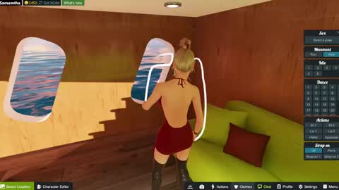 Samantha online show from 03/07/25, 09:17