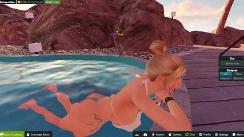 Samantha online show from 03/08/25, 02:23