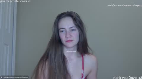 The Real Samantha Hayes haha  online show from 12/19/24, 01:28