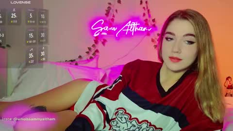 Snapshot of sammyaltham chatting on 02/16/25, 11:26 Sam    online show from 02/16/25, 11:26
