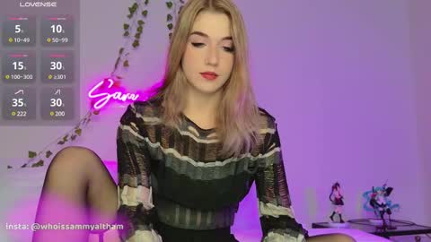 Snapshot of sammyaltham chatting on 02/27/25, 12:32 Sam    online show from 02/27/25, 12:32