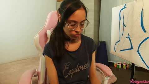 Snapshot of samyonichan chatting on 12/05/24, 03:59 Special show on 17 december and 23 UwU online show from 12/05/24, 03:59